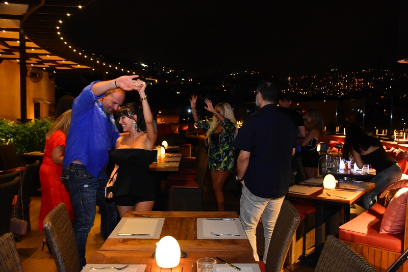 Nathaly Safy and Rabih Rahal at The View
